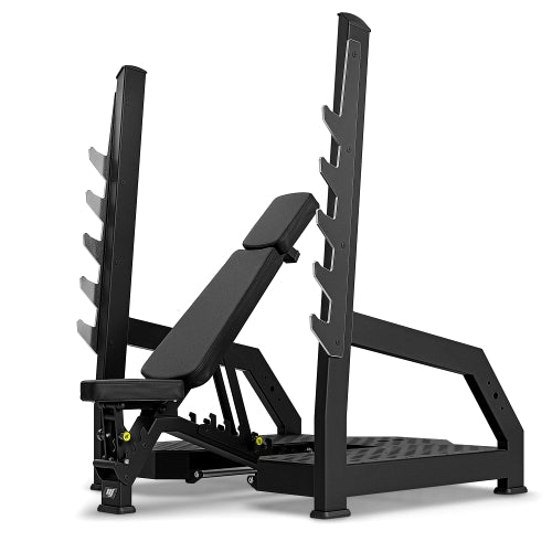 Se 2 i én Professionel Træningsbænk / Squat Rack MP-L213 2.0 (Skaffevare) hos Billig-fitness.dk