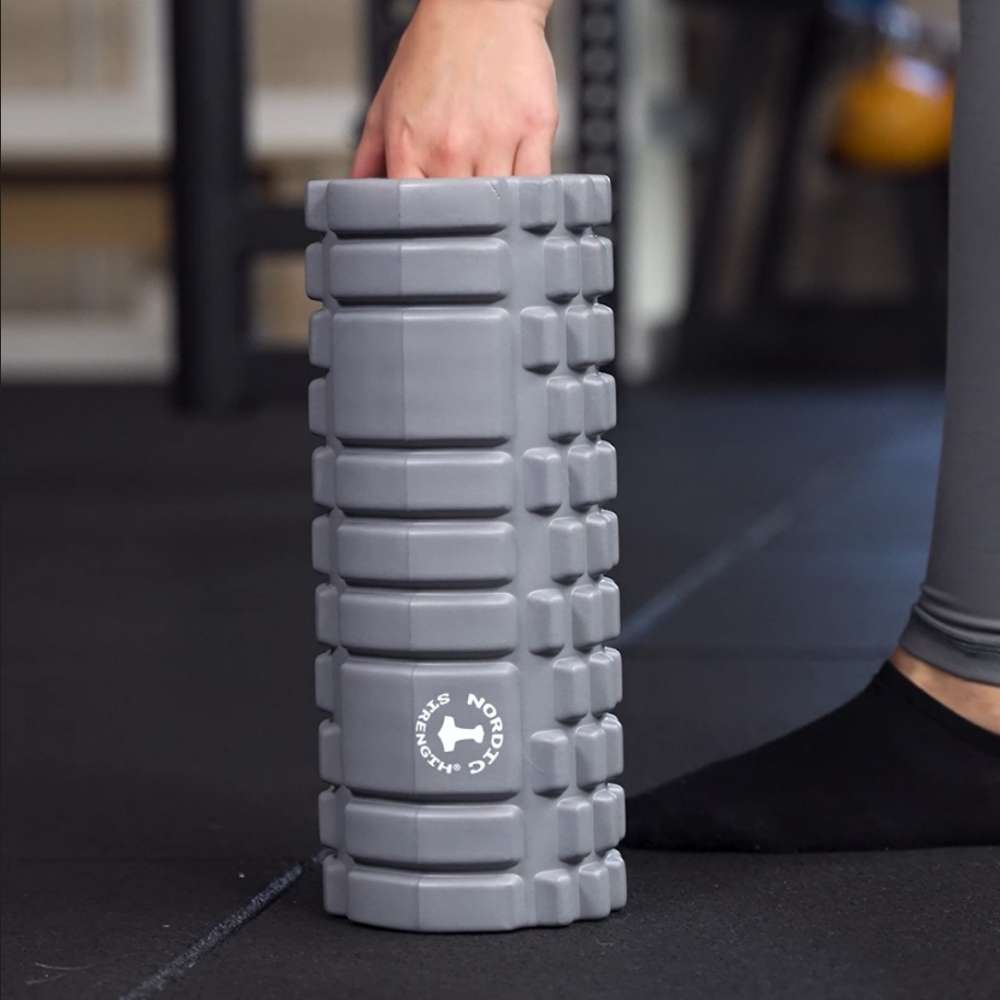 Foam roller - grå 33 cm