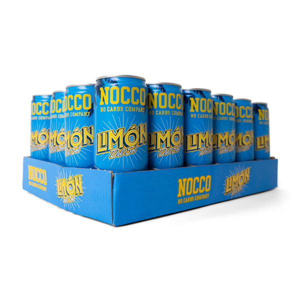 Nocco Limon Del Sol energidrik - med aminosyrer (24x330ml) - To good to go