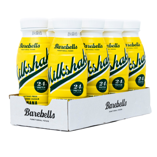 Barebells milkshake - Banana (8x330ml proteinshake)