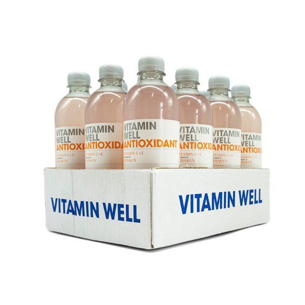 Vitamin Well Antioxidant - Fersken (12x500ml)