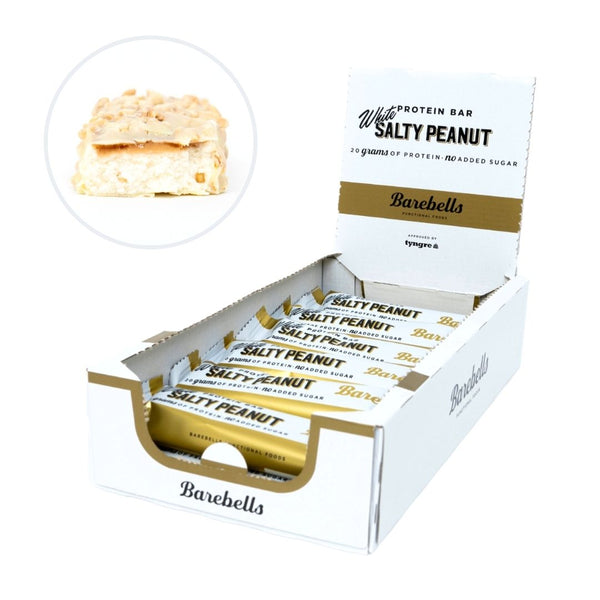 Barebells proteinbar - White salty peanut (12 stk)