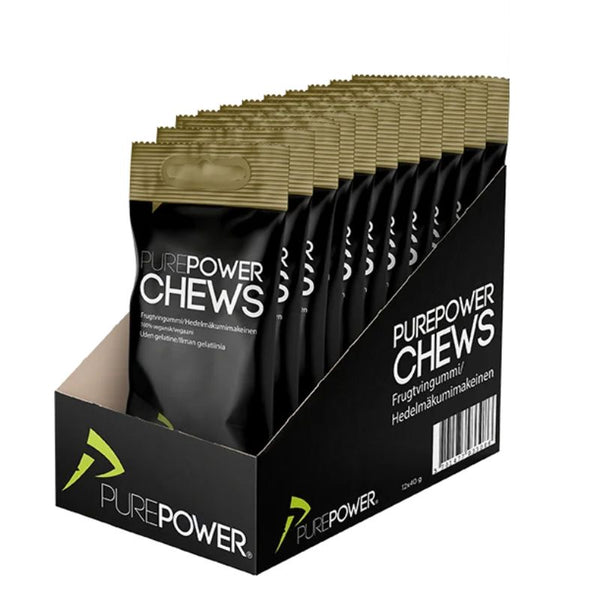 PurePower Chews - Frugtmix (12x40g)