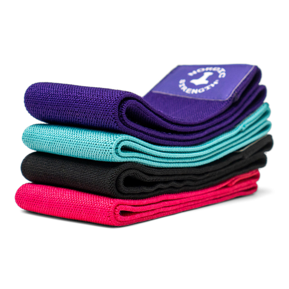 Booty Band (4 pack) - Hip circle i bomuld/elastan