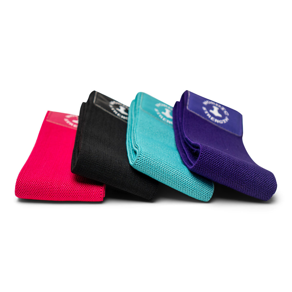 Booty Band (4 pack) - Hip circle i bomuld/elastan