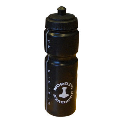 Drikkedunk i sort (700 ml) - Nordic Strength