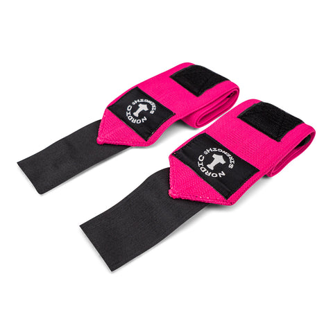 Håndledsstøtte pink (Bomuld og Elastan)