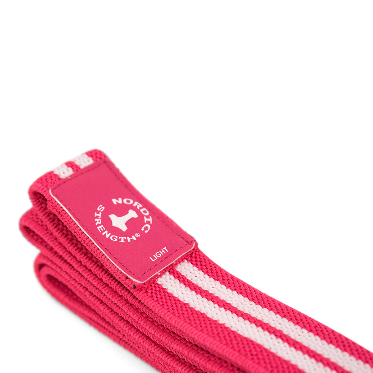 Strength band i Bomuld/elastan - Let og Pink (6-13 kg)