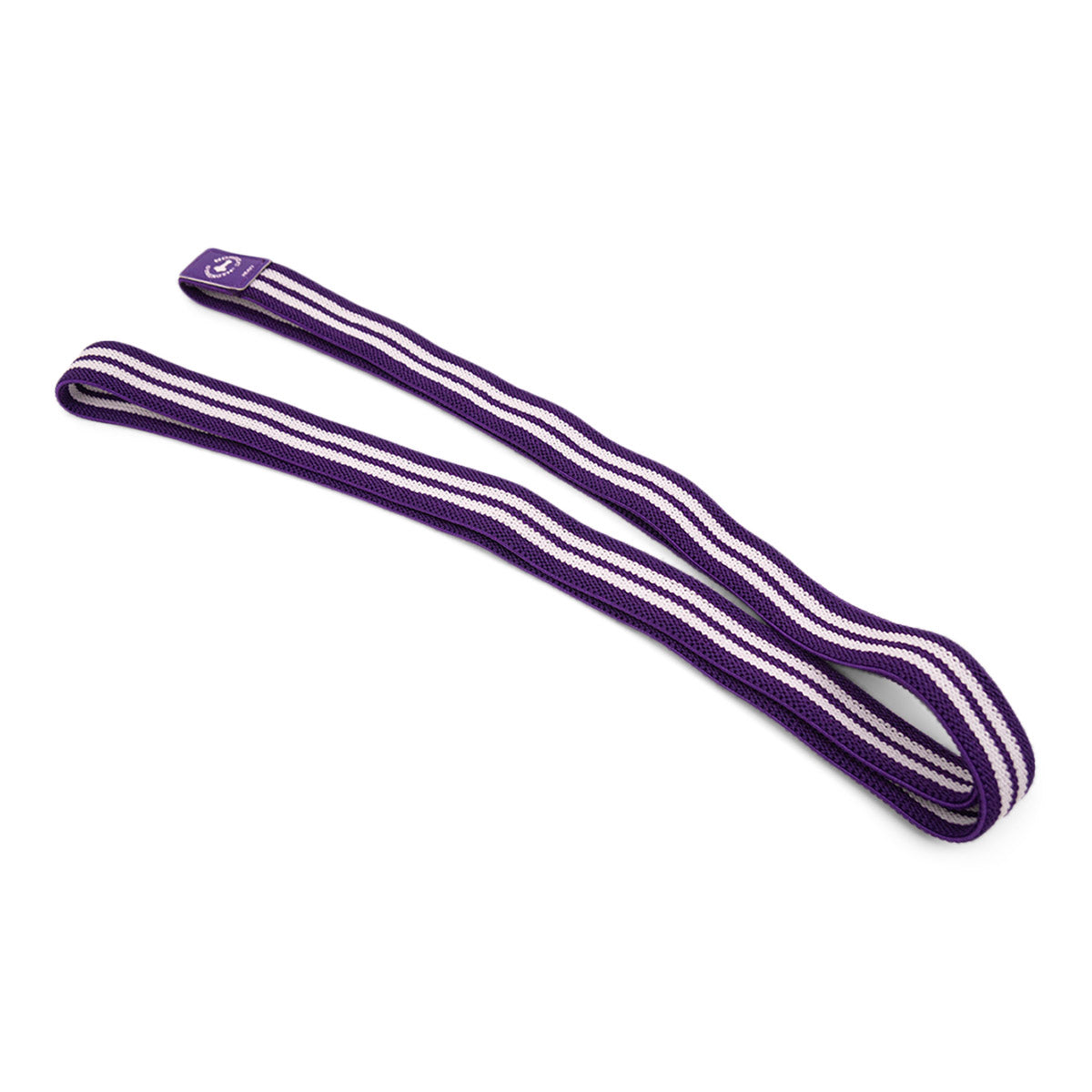 Strength band i Bomuld/elastan - Hård og Lilla (15-27 kg)