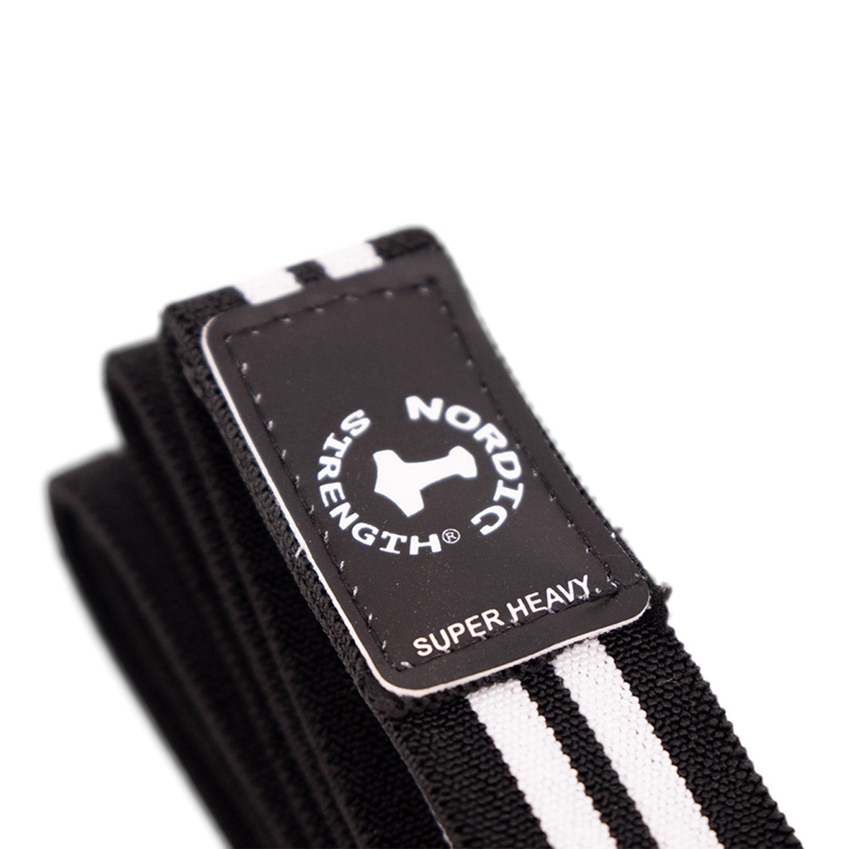Strength band i Bomuld/elastan - Ekstra hård og Sort (20-31 kg)
