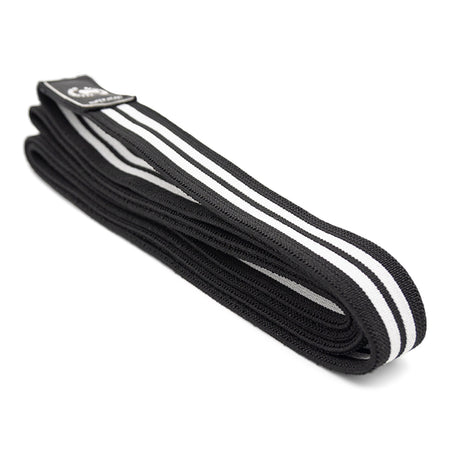 Strength band i BOMULD/ELASTAN - Ekstra hård og Sort (20-31 kg)(styrke 4 af 4)