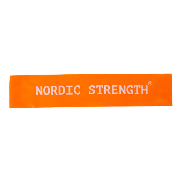 Træningselastik fra Nordic strength - Ekstra let & Orange