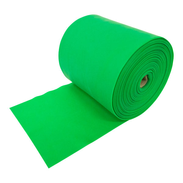 Billede af Trænings elastikbånd rulle - Hård (30 m) Grøn