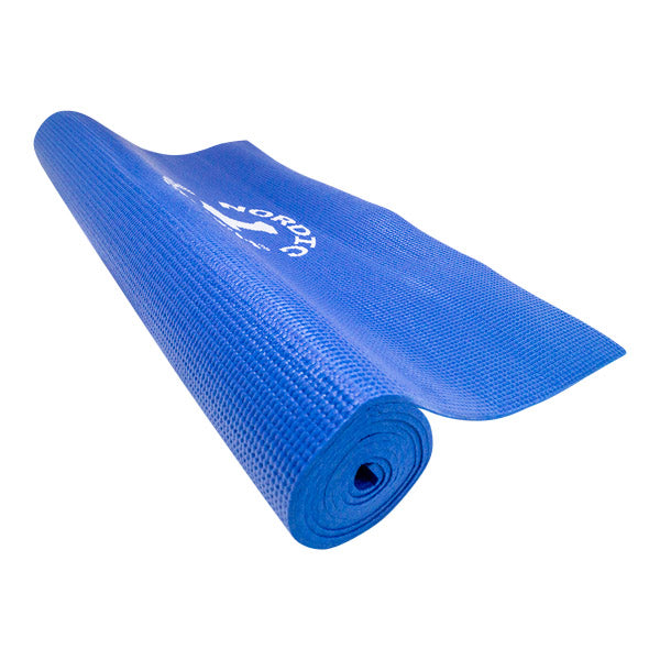 Yogamåtte 4 mm – Blå (Nordic Strength)