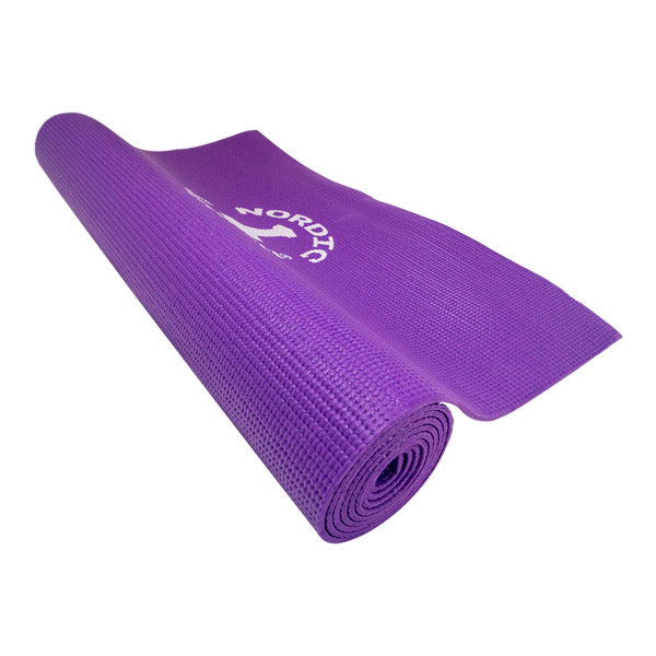 Yogamåtte 4 mm - Lilla (Nordic Strength)