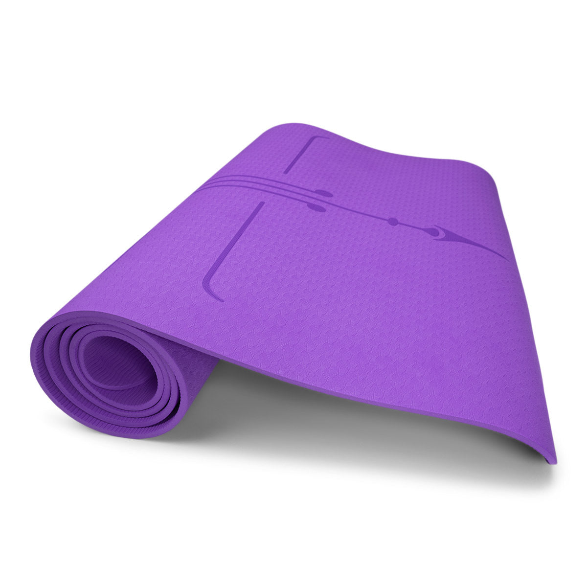 Billede af Blume TPE yogamåtte 6 mm - lilla