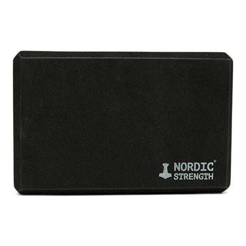 Yoga blok Sort - Nordic Strength