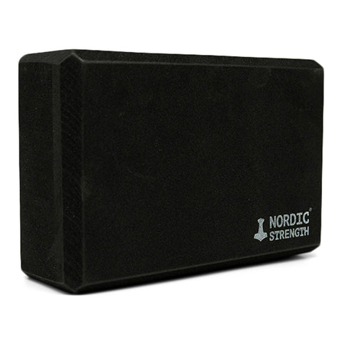 Yoga blok Sort - Nordic Strength