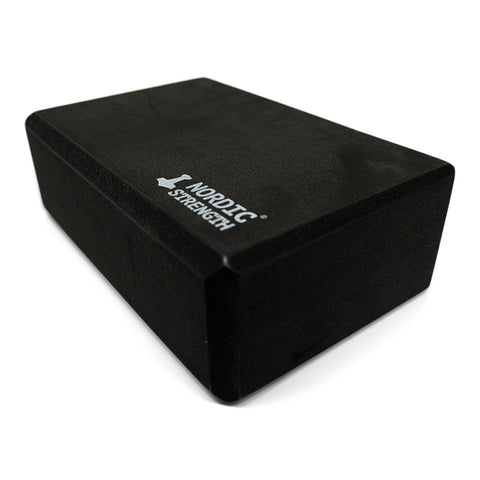 Yoga blok Sort - Nordic Strength