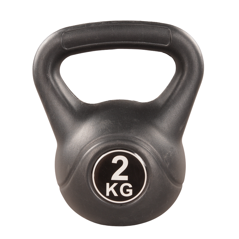 Se Kettlebell 2 kg - Plast hos Billig-fitness.dk