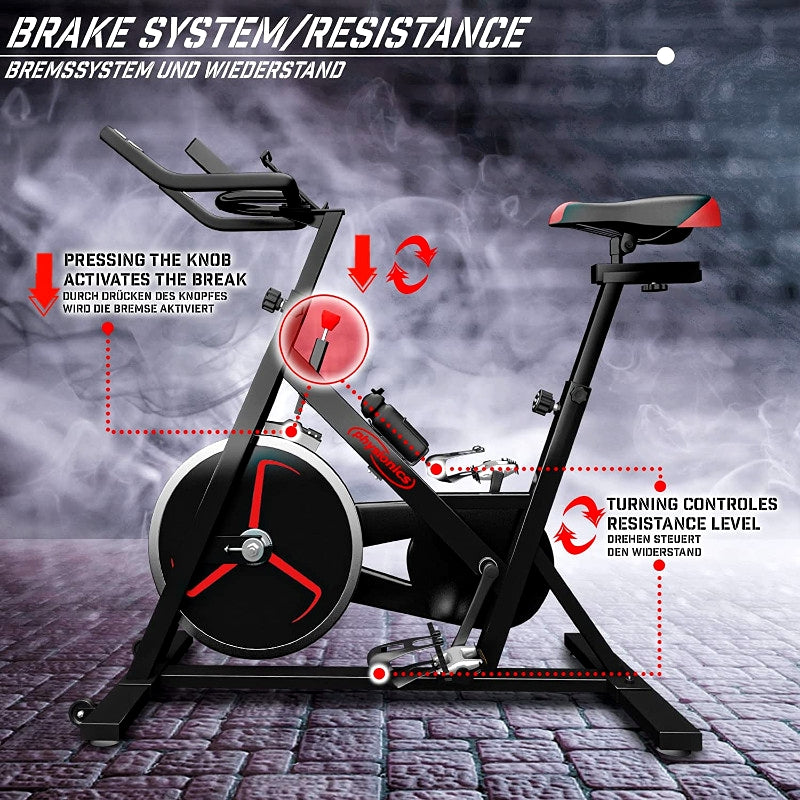Motionscykel BK01 med træningscomputer