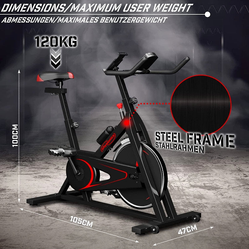 Motionscykel BK01 med træningscomputer