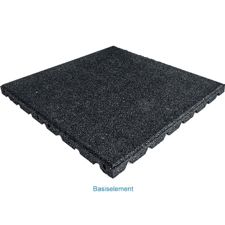 Fitnessgulv PRO (50x50x3 cm)(1 stk gulvplade)