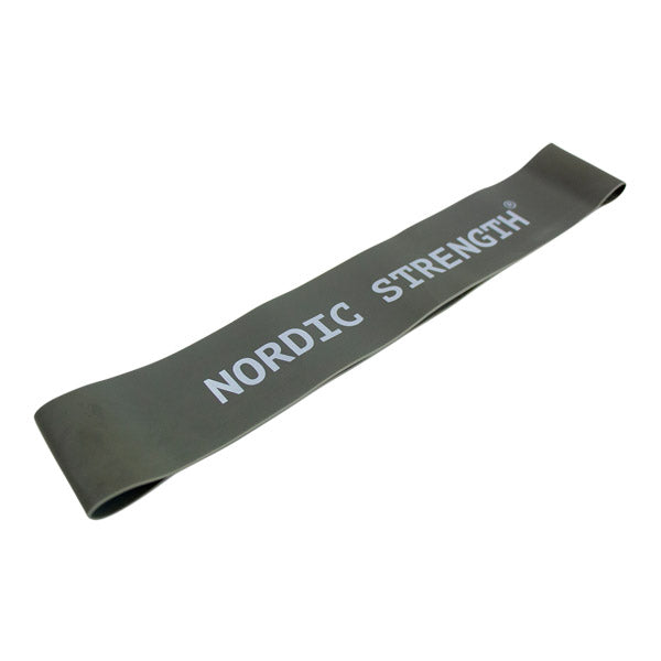Træningselastik fra Nordic strength - Hård & Grå