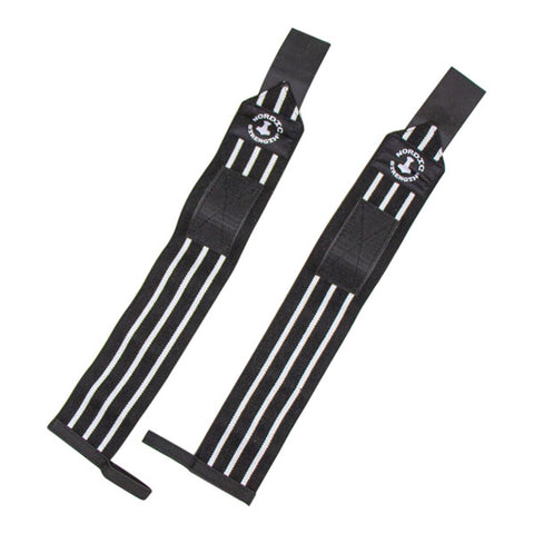 Pro Håndledsstøtte sæt - Sort/hvid - Nordic Strength