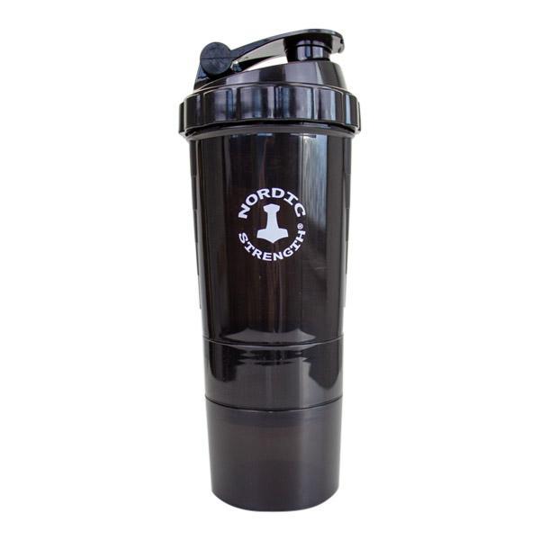 NS Shaker PRO - med pillerum og proteinrum