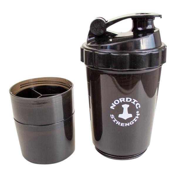 NS Shaker PRO - med pillerum og proteinrum