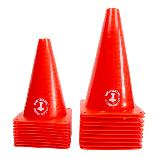Kegler til sport & fitness - 10 stk (Højde 23 cm)