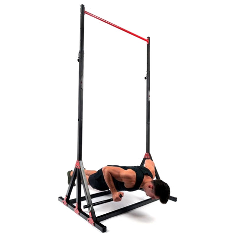 Home Pull up og dip station justerbar