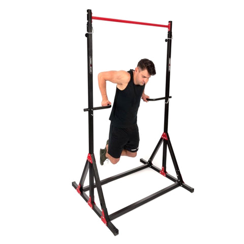 Home Pull up og dip station justerbar