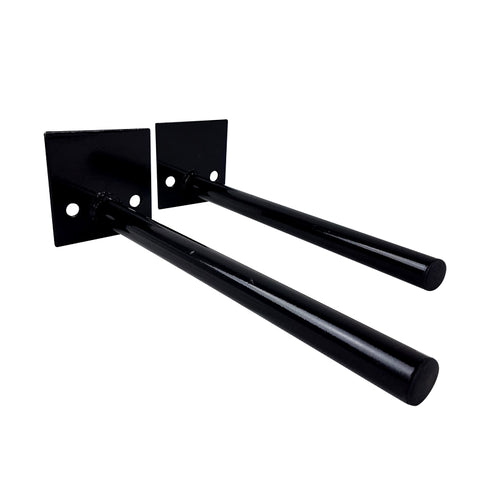 Vægophæng til træningsmåtter (sæt med 2 stænger)