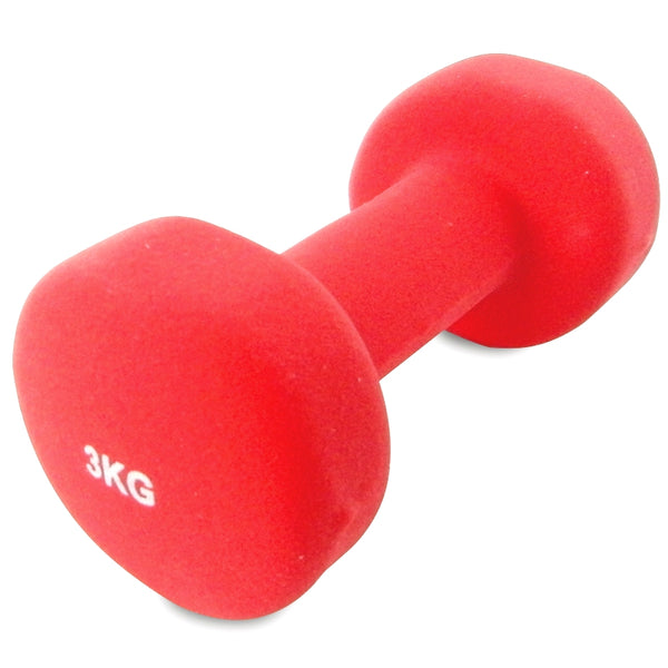 Håndvægt 3 kg aerobic rød