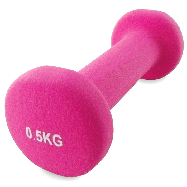 Håndvægt 0,5 kg aerobic pink