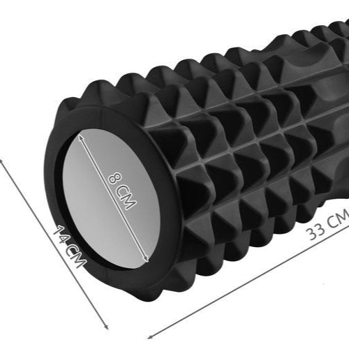 Lille Foam roller - Sort - 33 cm