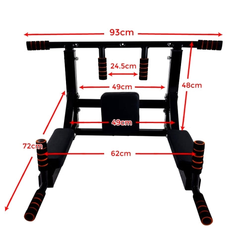 Pull up, chin up og push up bar