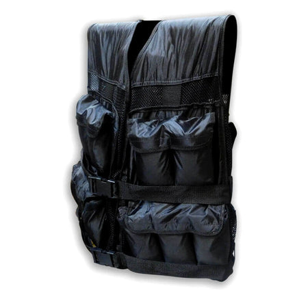 Vægtvest 30 kg  Justerbar i sort